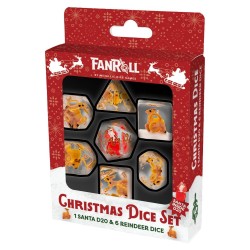 Noël Resin pack dés Reindeer & Santa