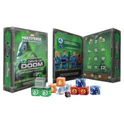 Marvel Multiverse RPG calendrier de l'avent 12 Days of Doom Dice