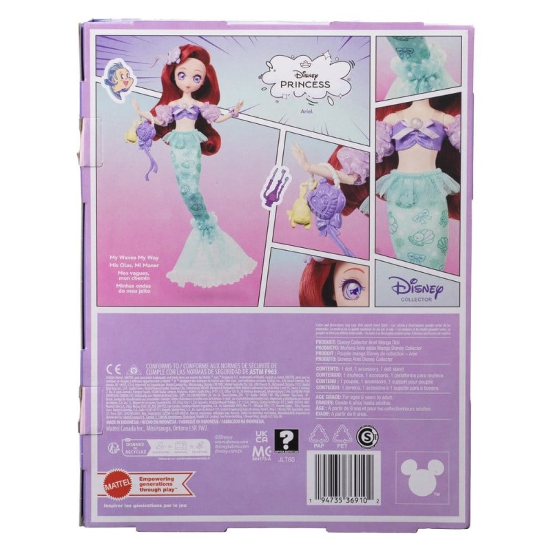 Disney Princess poupée Manga Ariel 22 cm
