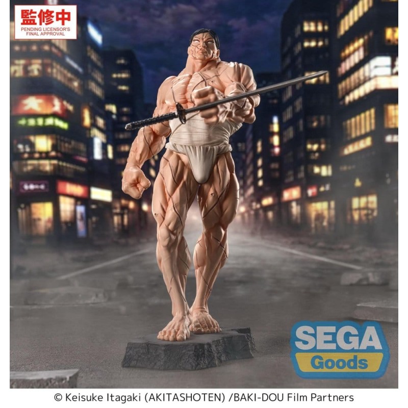 Baki-Dou Luminasta figurine PVC Kaoru Hanayama 23 cm