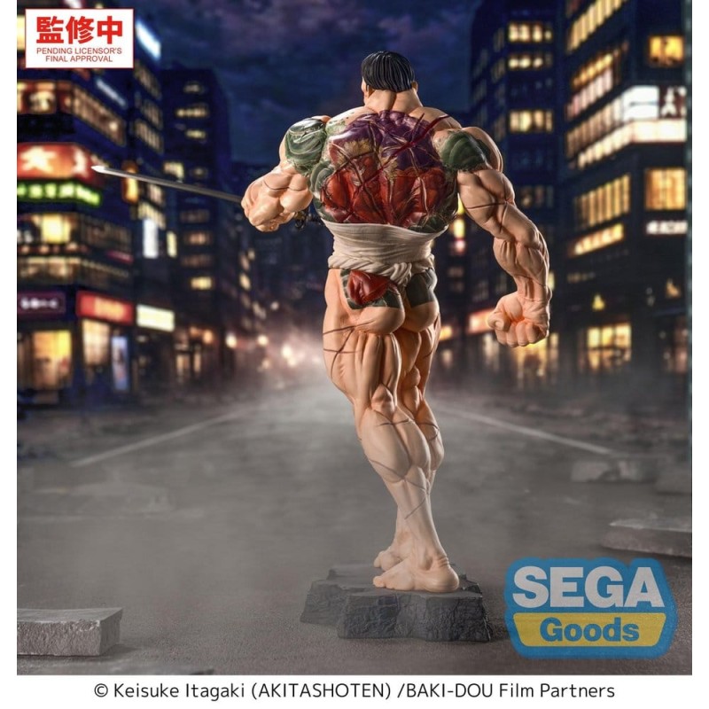Baki-Dou Luminasta figurine PVC Kaoru Hanayama 23 cm