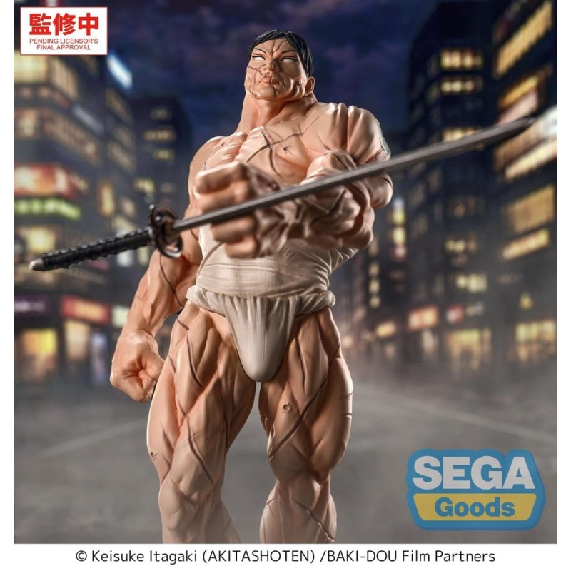 Baki-Dou Luminasta figurine PVC Kaoru Hanayama 23 cm