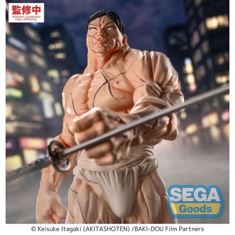 Baki-Dou Luminasta figurine PVC Kaoru Hanayama 23 cm