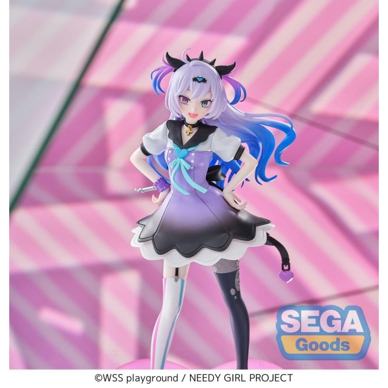 Needy Girl Overdose XStellar PVC Figure PURPLE LOLLIPOP 20 cm