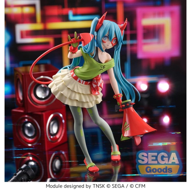 Hatsune Miku Project DIVA X FIGURIZMa figurine PVC Hatsune Miku DE:MONSTAR T.R. 22 cm