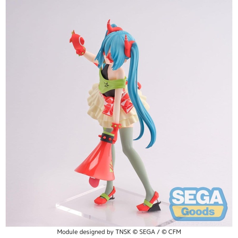 Hatsune Miku Project DIVA X FIGURIZMa figurine PVC Hatsune Miku DE:MONSTAR T.R. 22 cm
