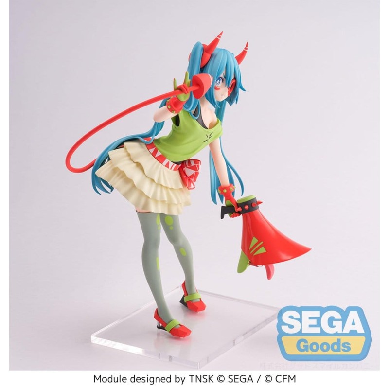 Hatsune Miku Project DIVA X FIGURIZMa figurine PVC Hatsune Miku DE:MONSTAR T.R. 22 cm