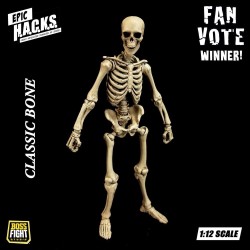 Epic H.A.C.K.S. figurine 1/12 Skeleton Blank Classic Bone