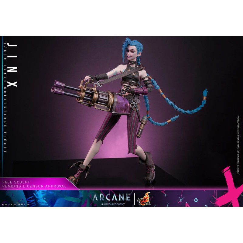 Arcane Action Figure 1/6 Jinx 27 cm