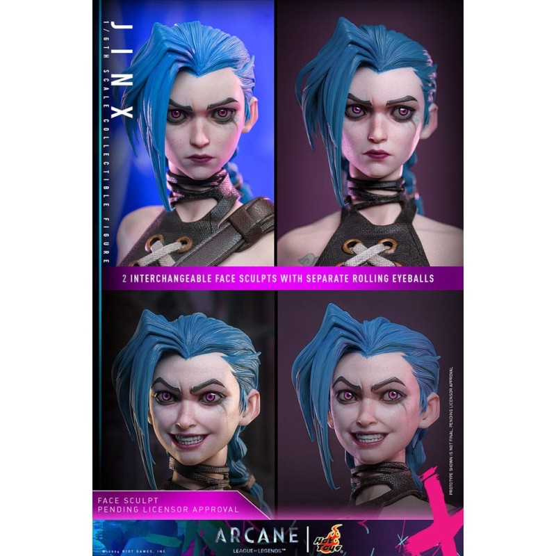 Arcane figurine 1/6 Jinx 27 cm