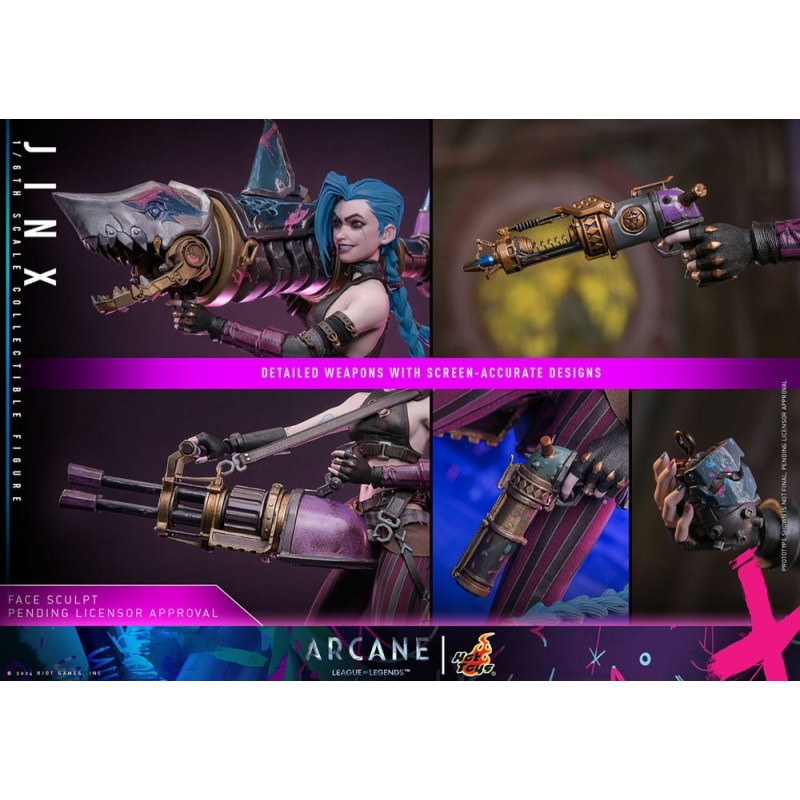 Arcane figurine 1/6 Jinx 27 cm