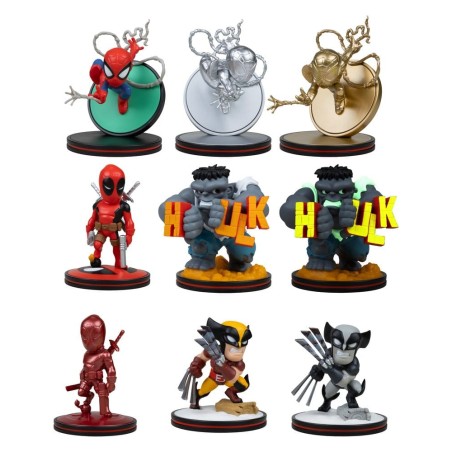 Marvel Q-fig figurines mini assortiment (10)