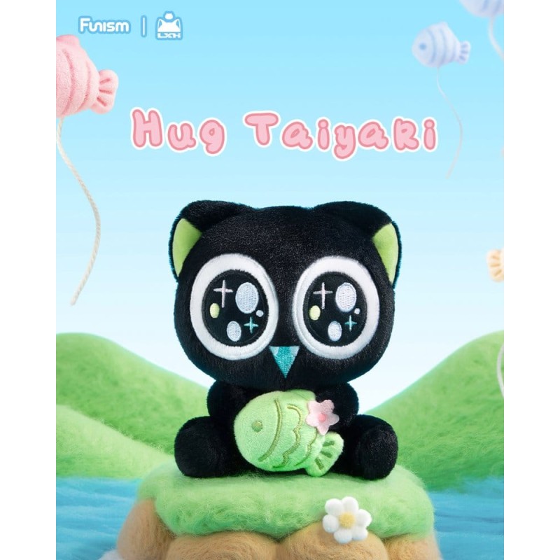 Luo Xiaohei Hug Series Plush Keyring Blind Box Display (6)
