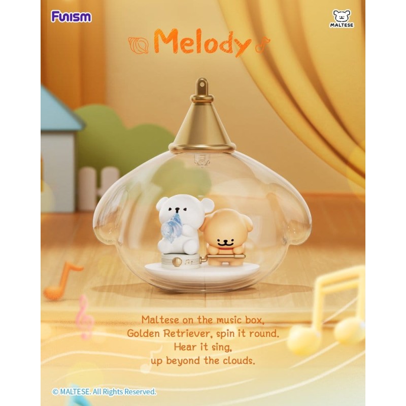 Maltese Childhood Days Series présentoir figurine mini Blind Box (8)