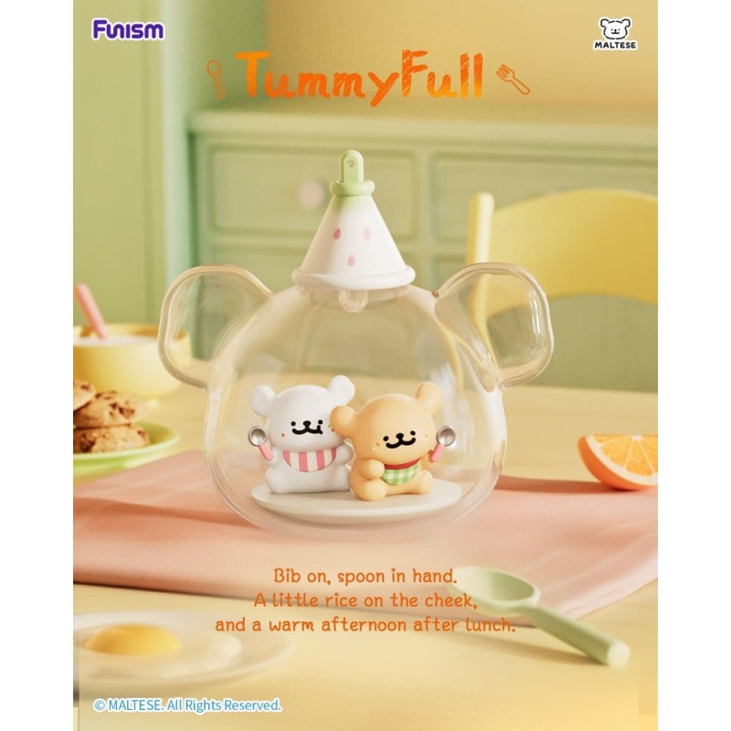 Maltese Childhood Days Series présentoir figurine mini Blind Box (8)