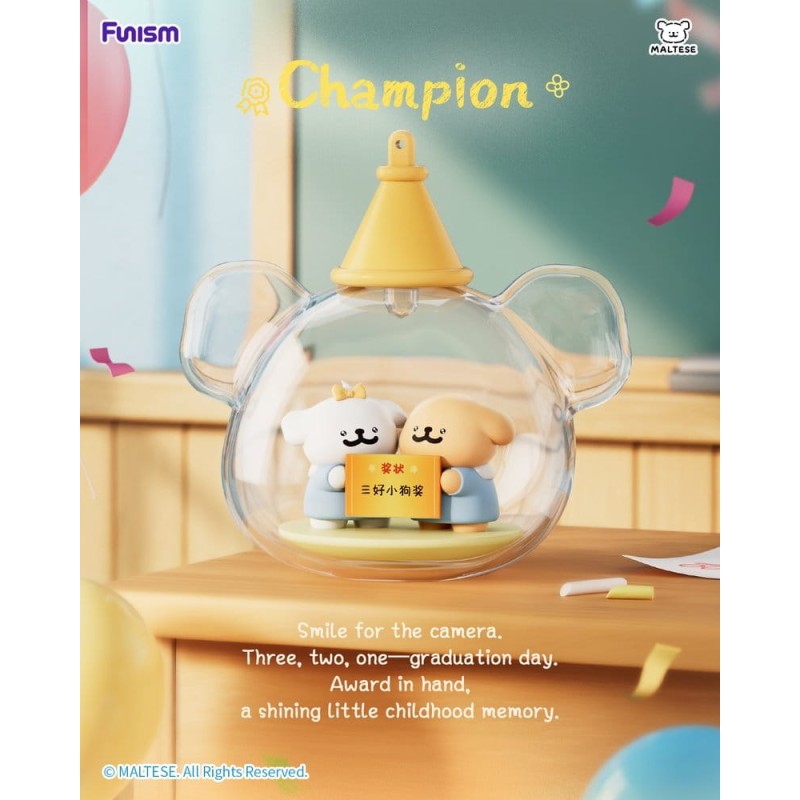 Maltese Childhood Days Series Mini Figure Blind Box Display (8)