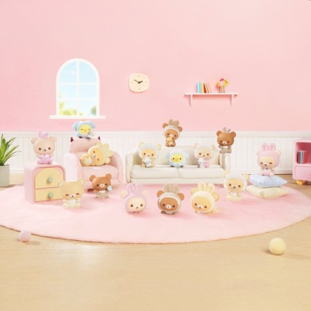 Rilakkuma Nuonuo Baby Series présentoir Blind Box figurines mini Cubby Face (4)
