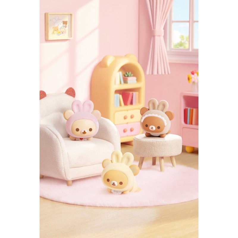 Rilakkuma Nuonuo Baby Series présentoir Blind Box figurines mini Cubby Face (4)