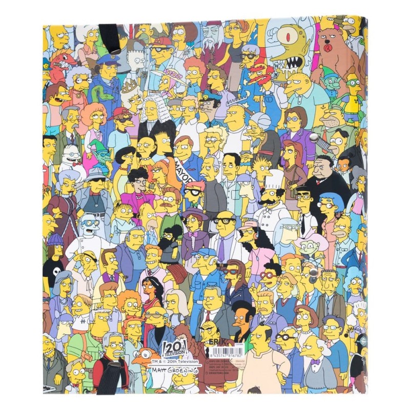 Les Simpson classeur à anneaux 2 anneaux 32 x 28 cm