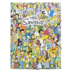 Les Simpson chemise à élastiques 34 x 26 cm