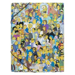 Les Simpson chemise à élastiques 34 x 26 cm