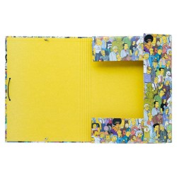 Les Simpson chemise à élastiques 34 x 26 cm