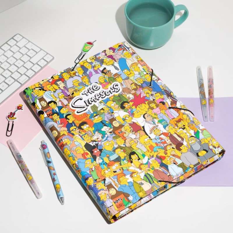 The Simpsons Elasticated Folder 34 x 26 cm