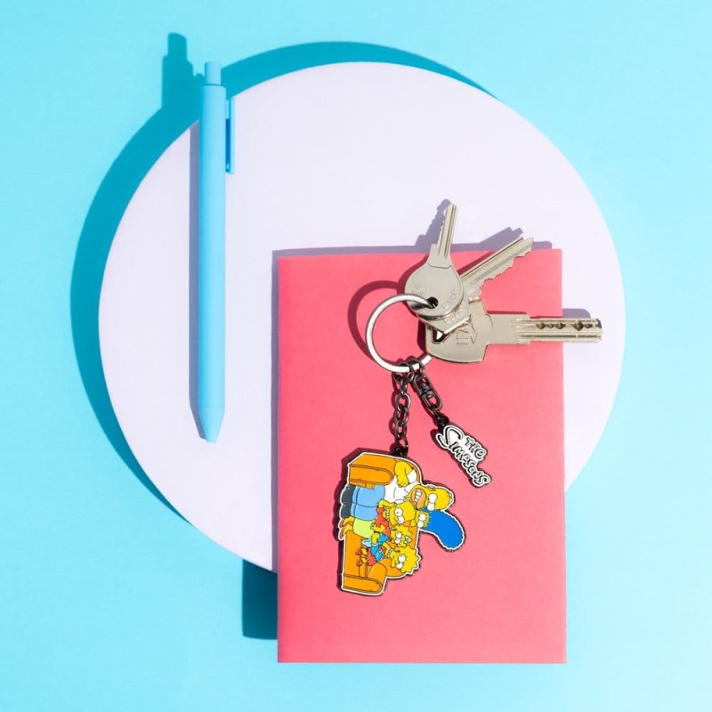 The Simpsons Keychain Family 5 x 12 cm