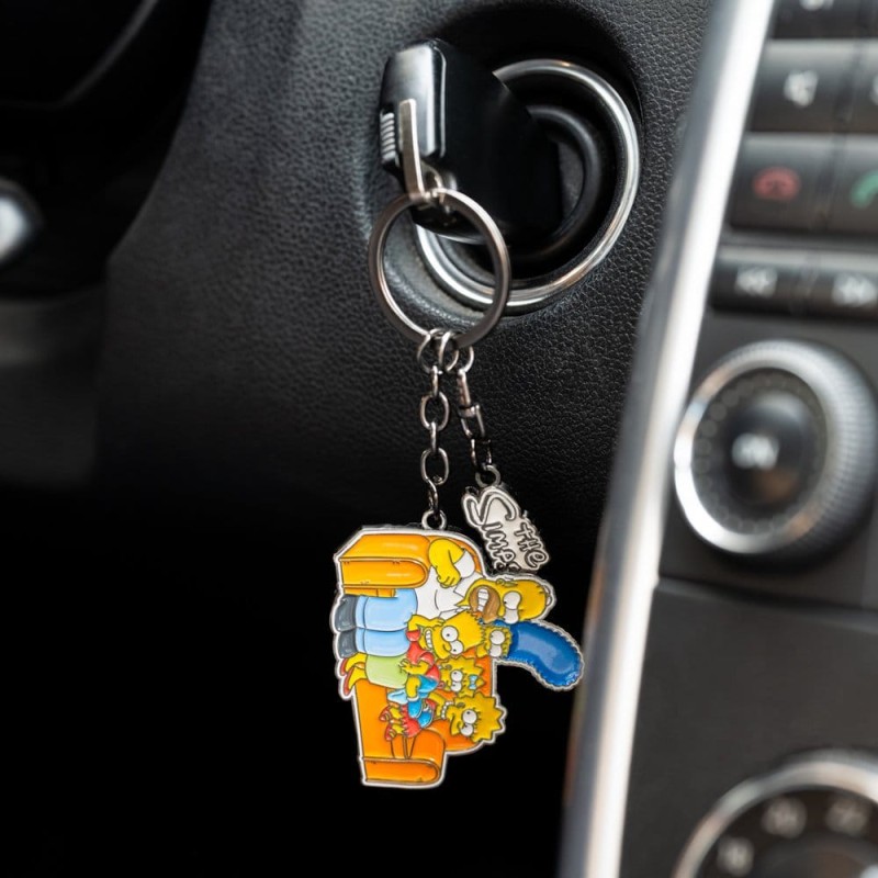 The Simpsons Keychain Family 5 x 12 cm