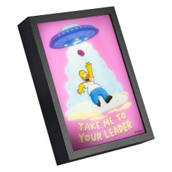 The Simpsons Framed LED Poster 20 x 28 cm
