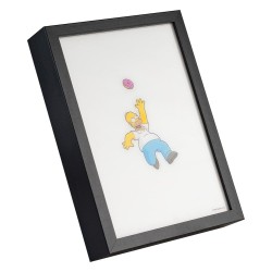 Les Simpson Poster LED Encadré 20 x 28 cm