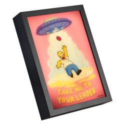 The Simpsons Framed LED Poster 20 x 28 cm