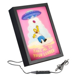 The Simpsons Framed LED Poster 20 x 28 cm