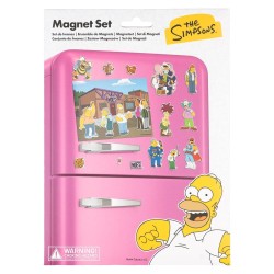 Les Simpson Set d'Aimants Figurines Citoyens