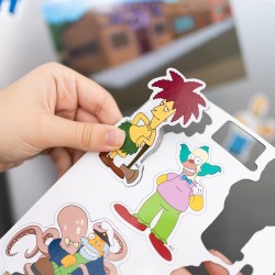 Les Simpson Set d'Aimants Figurines Citoyens