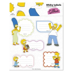 The Simpsons Premium Self-Adhesive Labels (10)