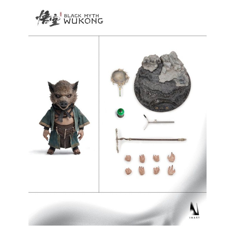 Black Myth: Wukong figurine 1/6 Wukong Zhu Bajie 24 cm