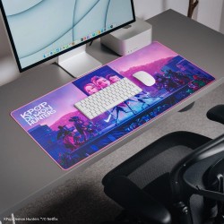 KPop Demon Hunters tapis de bureau Takedown XL