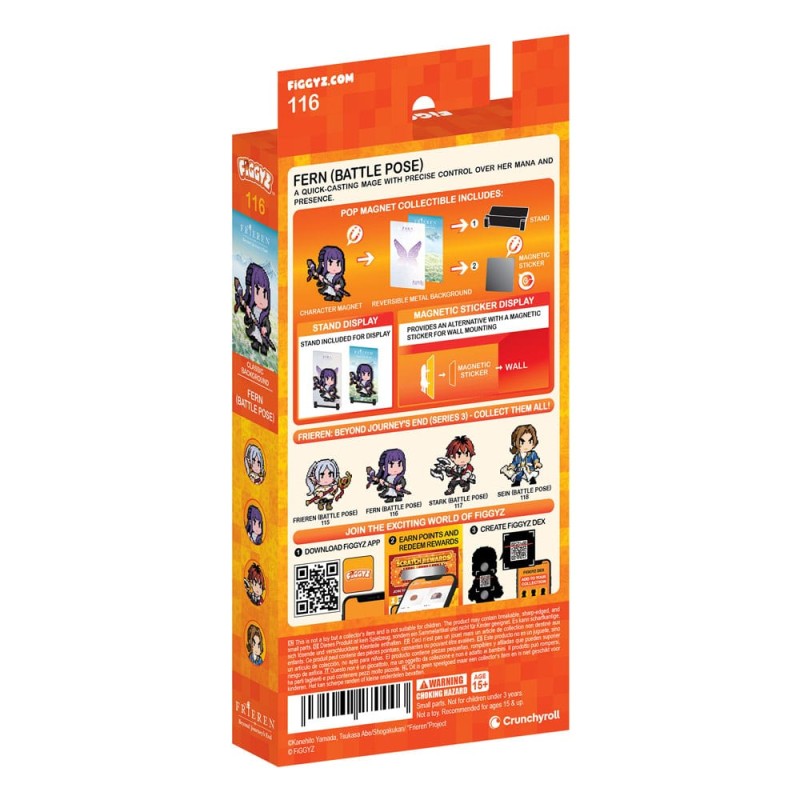 Frieren: Beyond Journey's End magnet à collectionner FiGGYZ Fern (Battle Pose) 11 cm