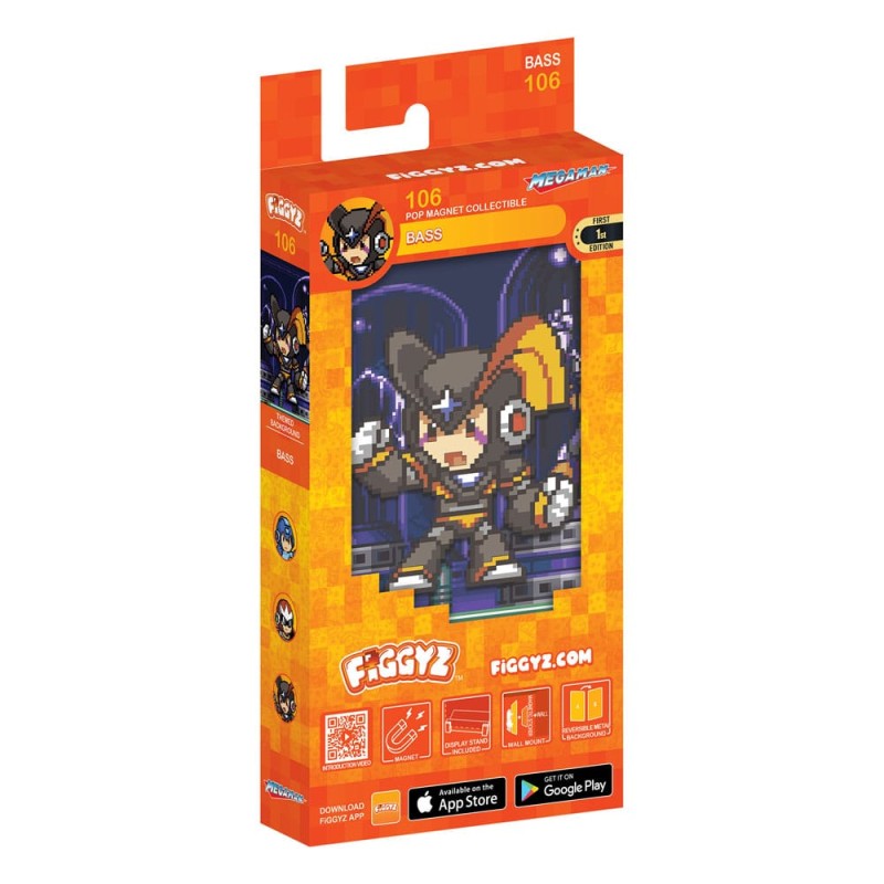 Mega Man magnet à collectionner FiGGYZ Bass 11 cm