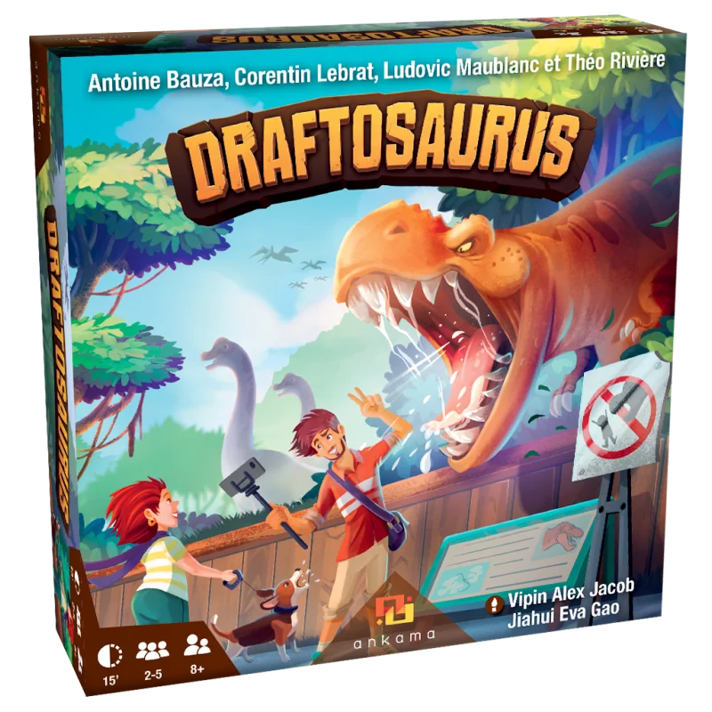 jeu : Draftosaurus éditeur : Ankama version française
