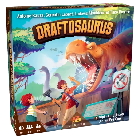 jeu : Draftosaurus éditeur : Ankama version française