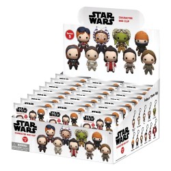 Woman of Star Wars 3D PVC Bag Clips Series Blind Bag Display (24)