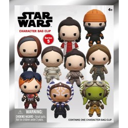 Woman of Star Wars 3D PVC Bag Clips Series Blind Bag Display (24)