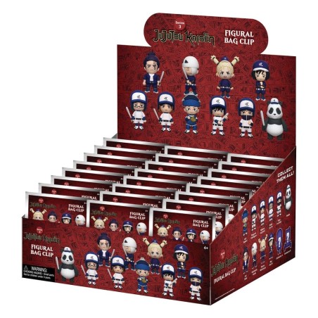 Jujutsu Kaisen 3D PVC Bag Clips Series 3 Blind Bag Display (24)