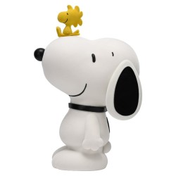 Snoopy Figural Bank Snoopy & Woodstock (Flocked)