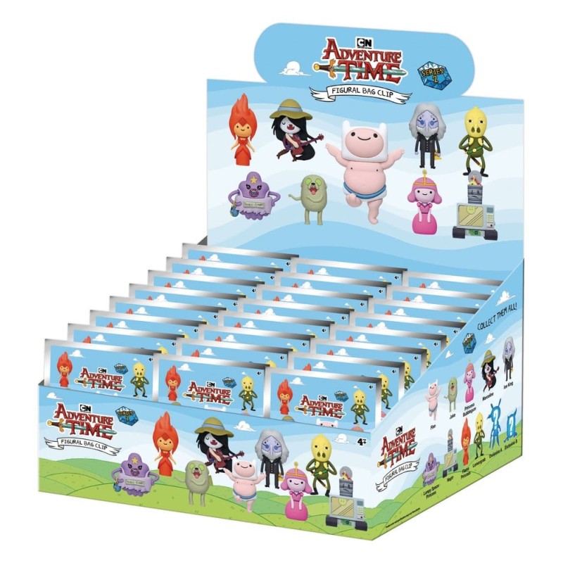 Adventure Time 3D PVC Bag Clips Series 2 Blind Bag Display (24)