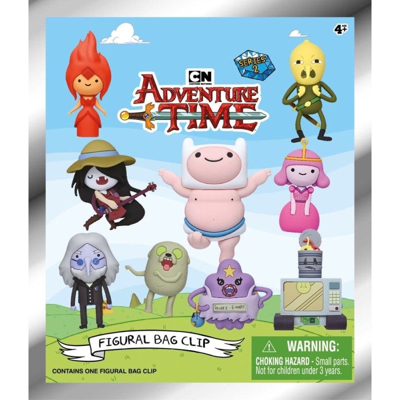 Adventure Time 3D PVC Bag Clips Series 2 Blind Bag Display (24)