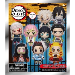 Demon Slayer: Kimetsu no Yaiba PVC Bag Clips Series 2 Display (24)