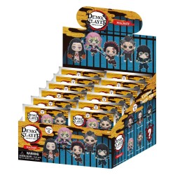 Demon Slayer aimants en mousse 3D série 6 Blind Bag présentoir (12)